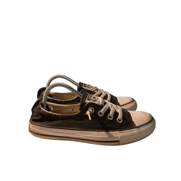 Converse Womens size 7 CT All Star Shoreline 537081F Black canvas  Sneaker Shoes - Picture 5 of 8